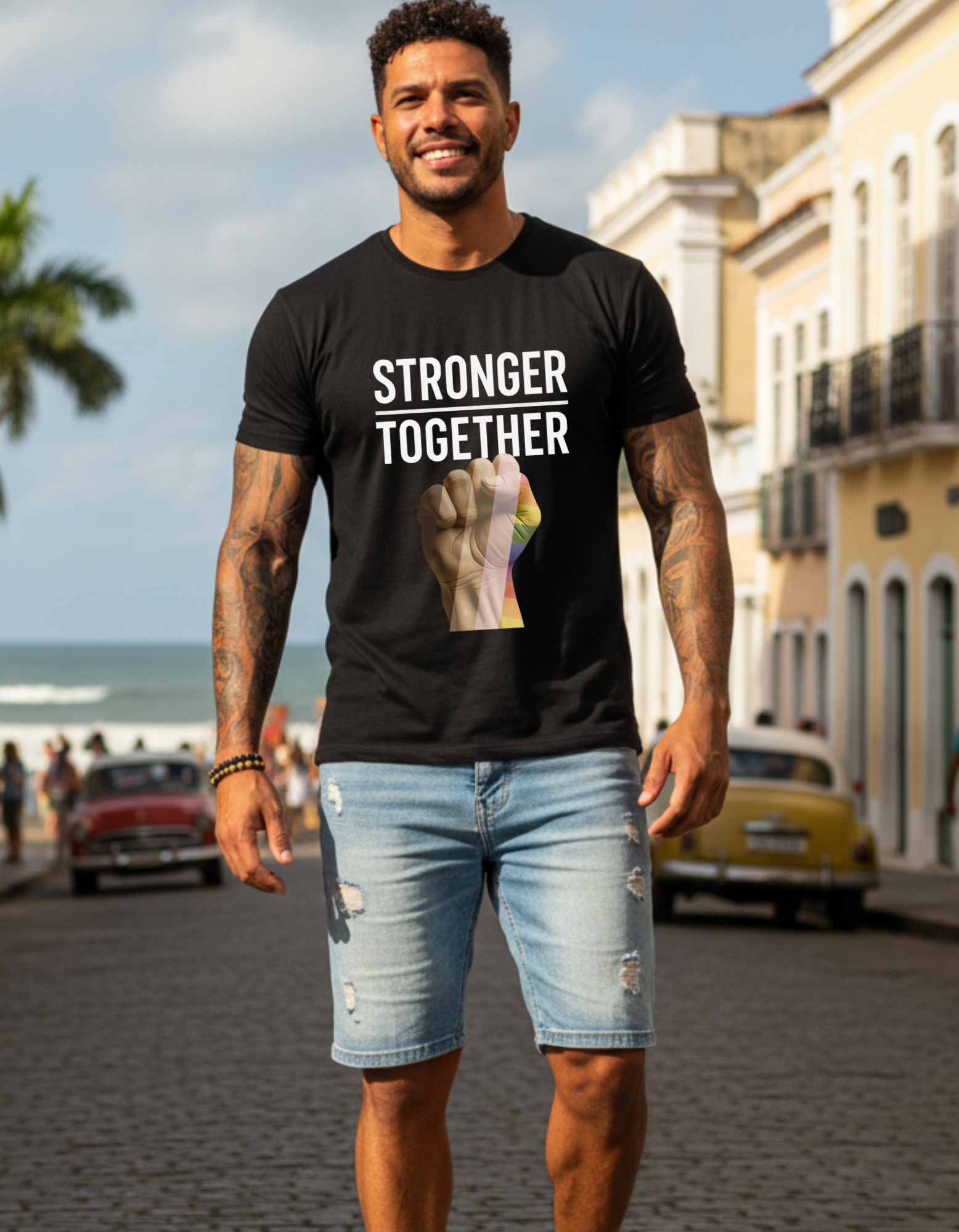Stronger Together Graphic T-Shirt