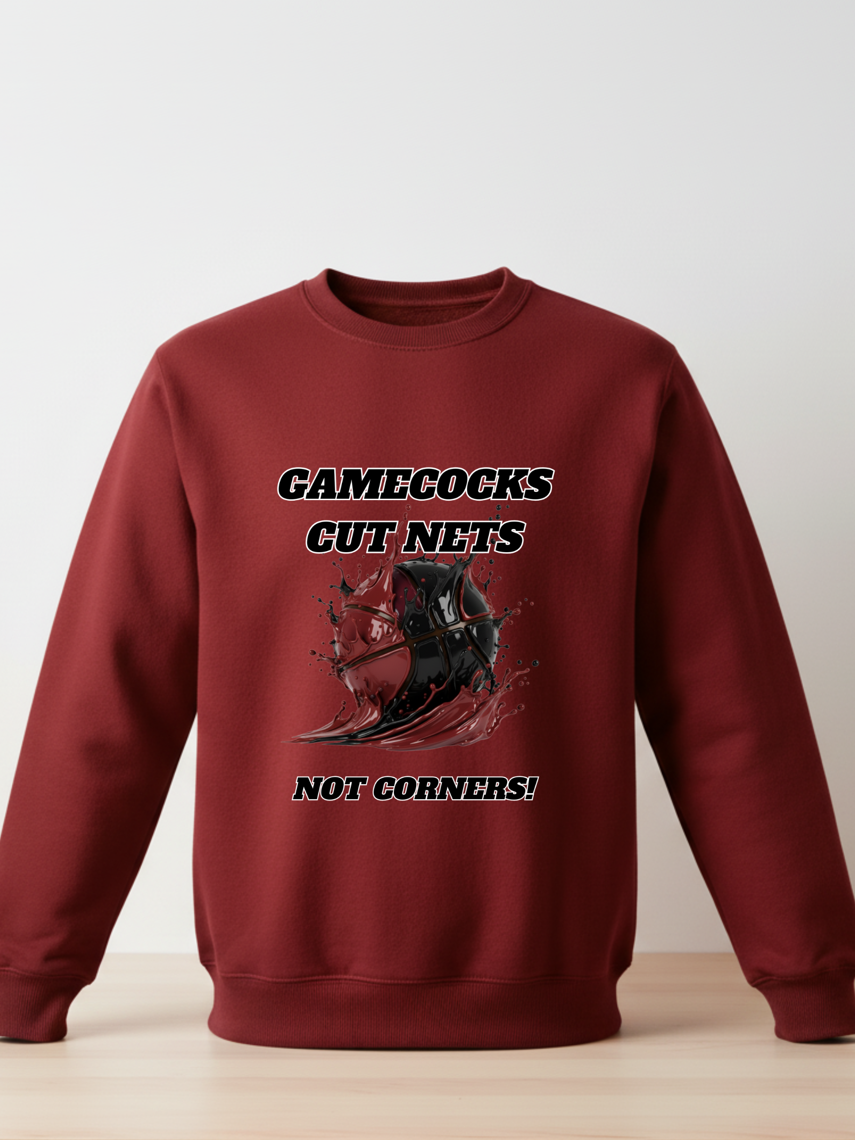 Gamecocks Team Spirit Sweatshirt/Long & Short Sleeve - Garnet