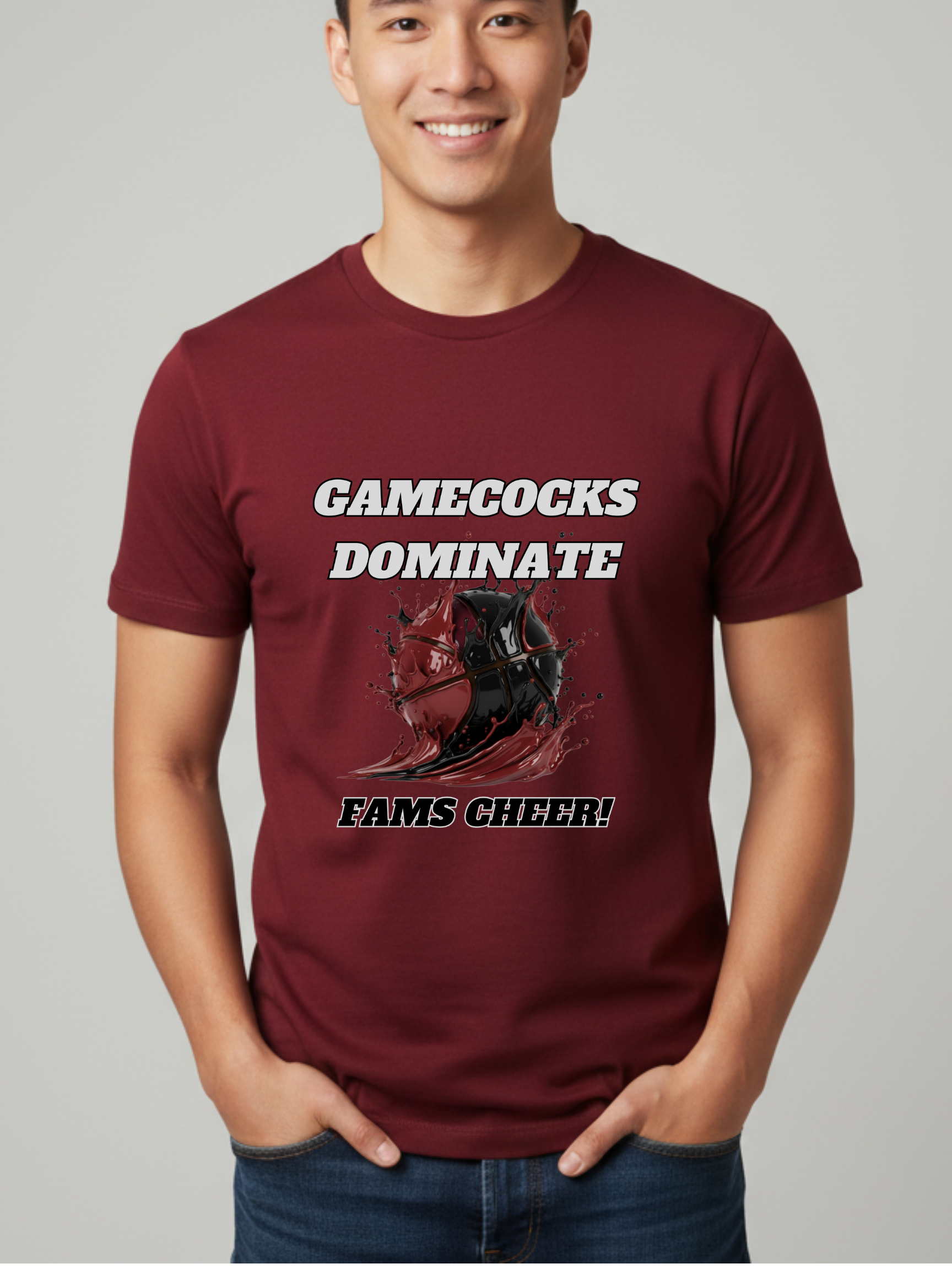 Gamecocks Team Spirit Sweatshirt/Long & Short Sleeve - Garnet
