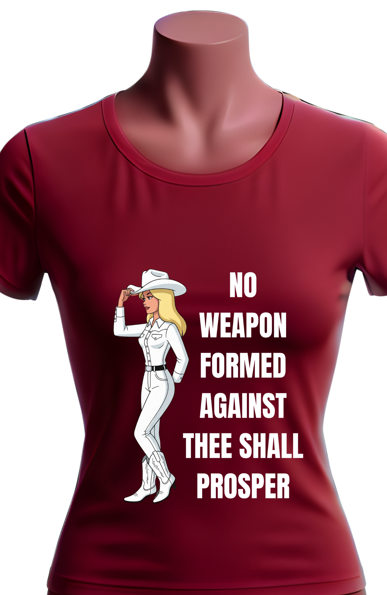 No Weapon Formed Against Thee T-Shirt