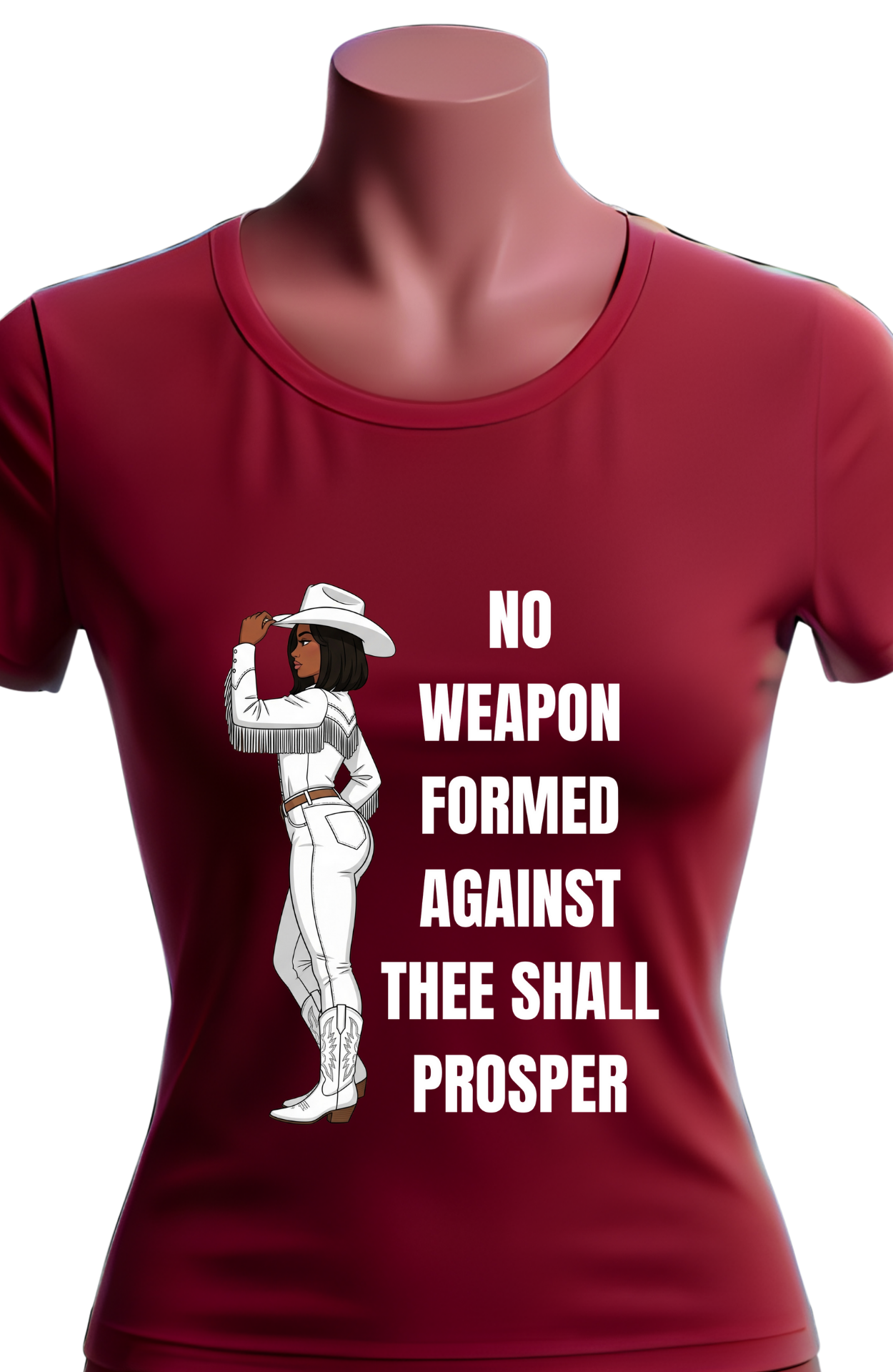 No Weapon Formed Against Thee T-Shirt