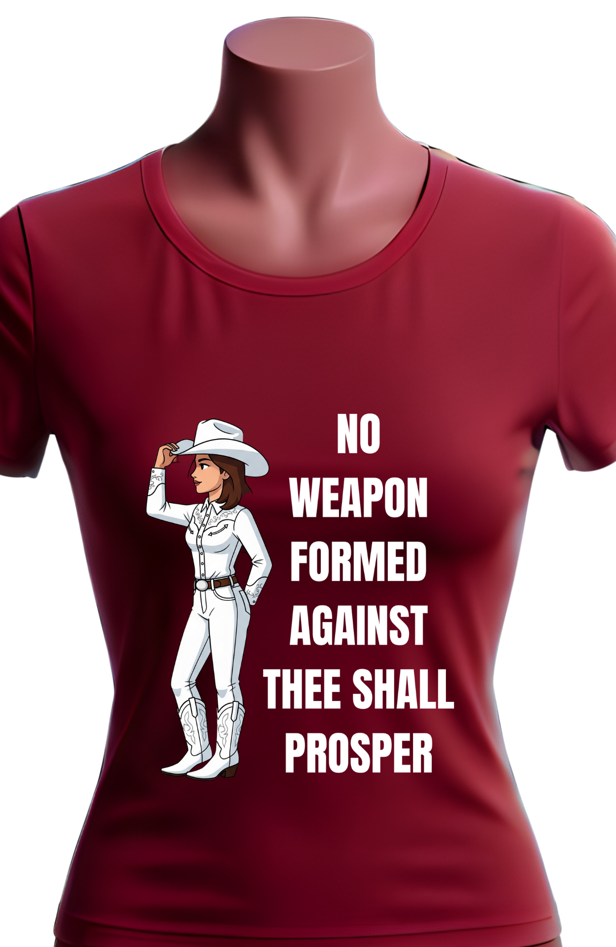 No Weapon Formed Against Thee T-Shirt