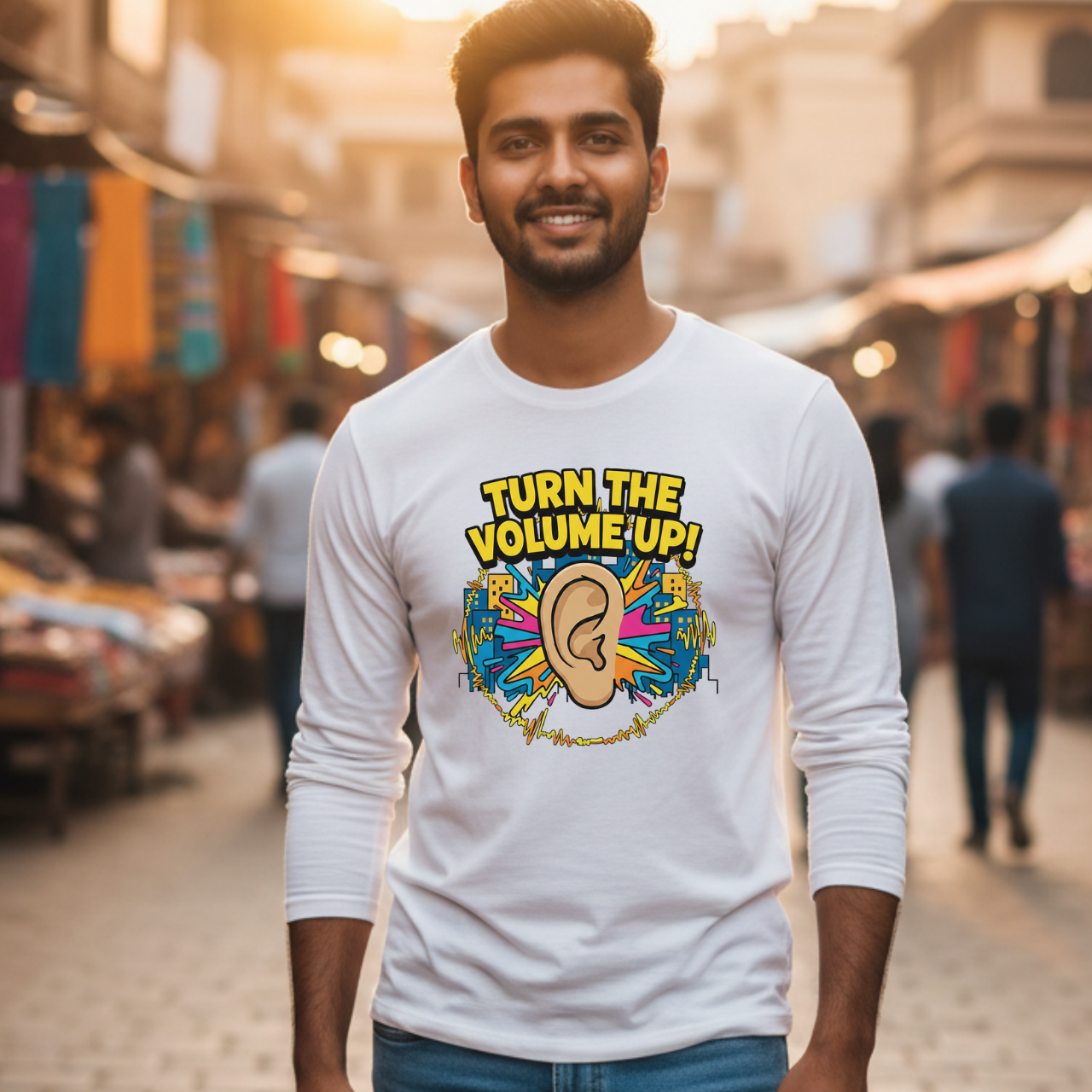 Turn The Volume Up! T-Shirts & Hoodies