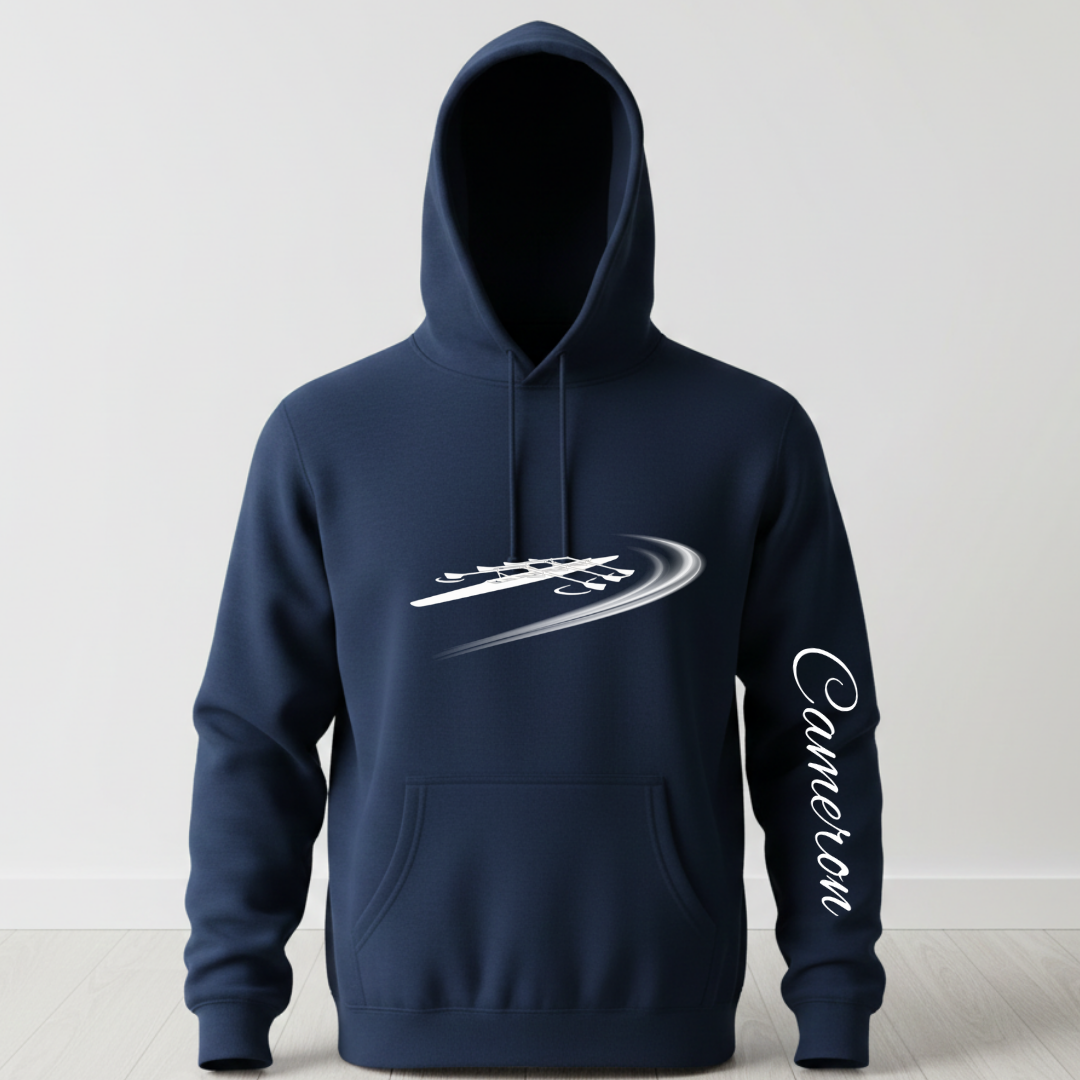 Rowing Sweatshirt with Custom Name