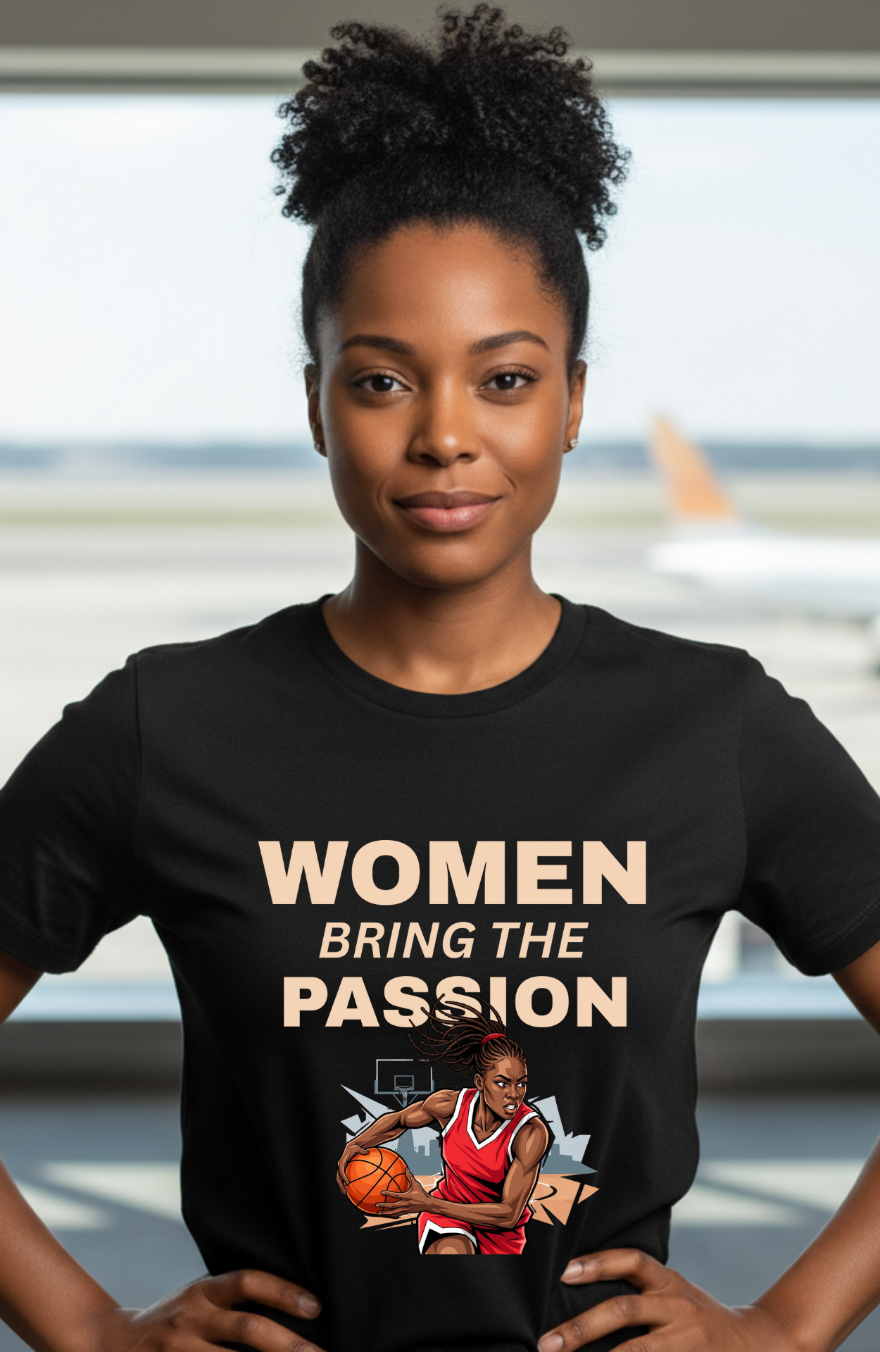 Women Bring The Passion T-Shirt (Multiple Colors)